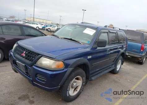 2001 Mitsubishi Montero Sport Es/Ls from USA, damaged, VIN JA4LS21H01P051380